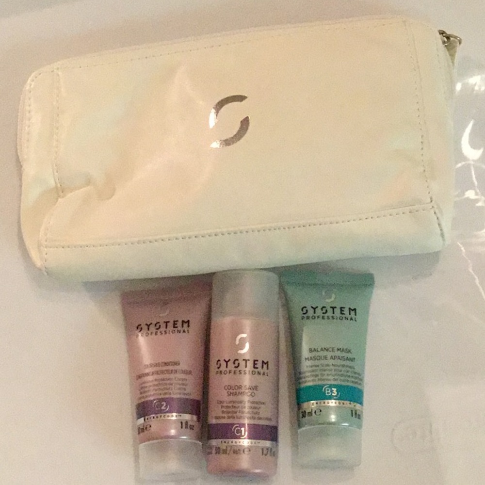 System professional hair kit includes 3 products